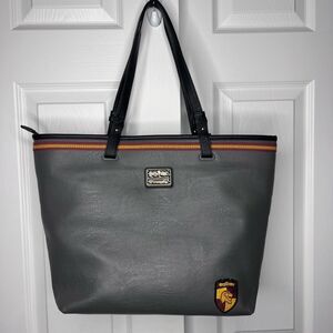 Harry Potter Gryffindor Loungefly Wizard Zip Top Large Tote